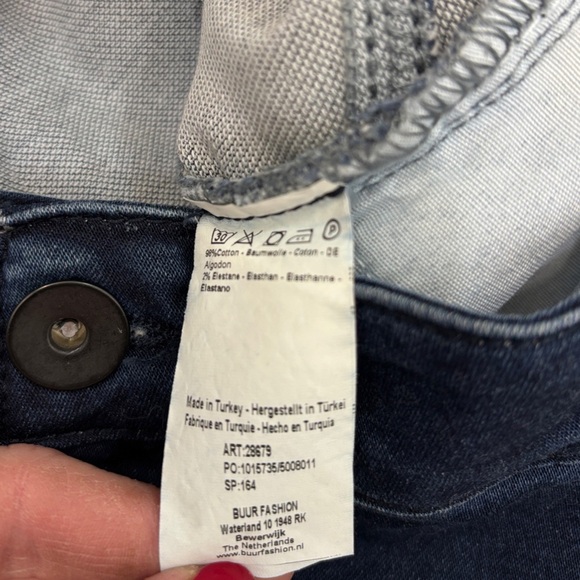 Denim Mini Skirt - Blue - Picture 4 of 4